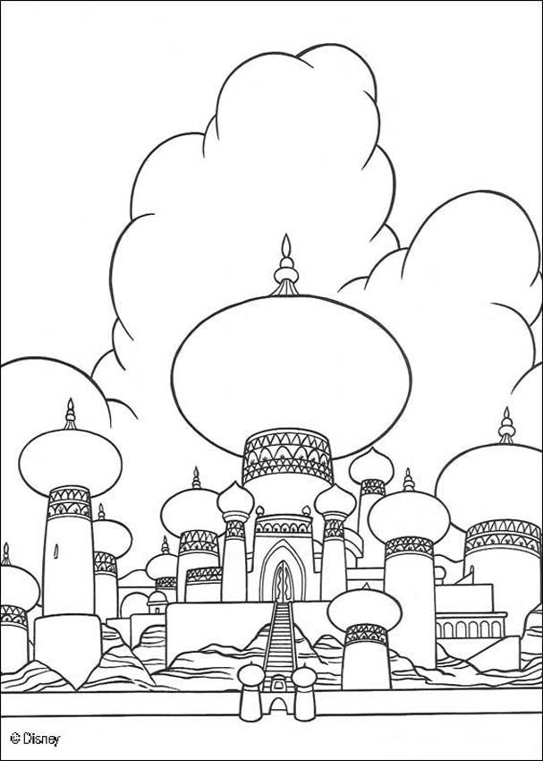 Palace coloring pages 