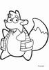 Tico the squirrel coloring page - Coloring - CARTOON CHARACTERS Coloring Pages - Dora the Explorer coloring pages