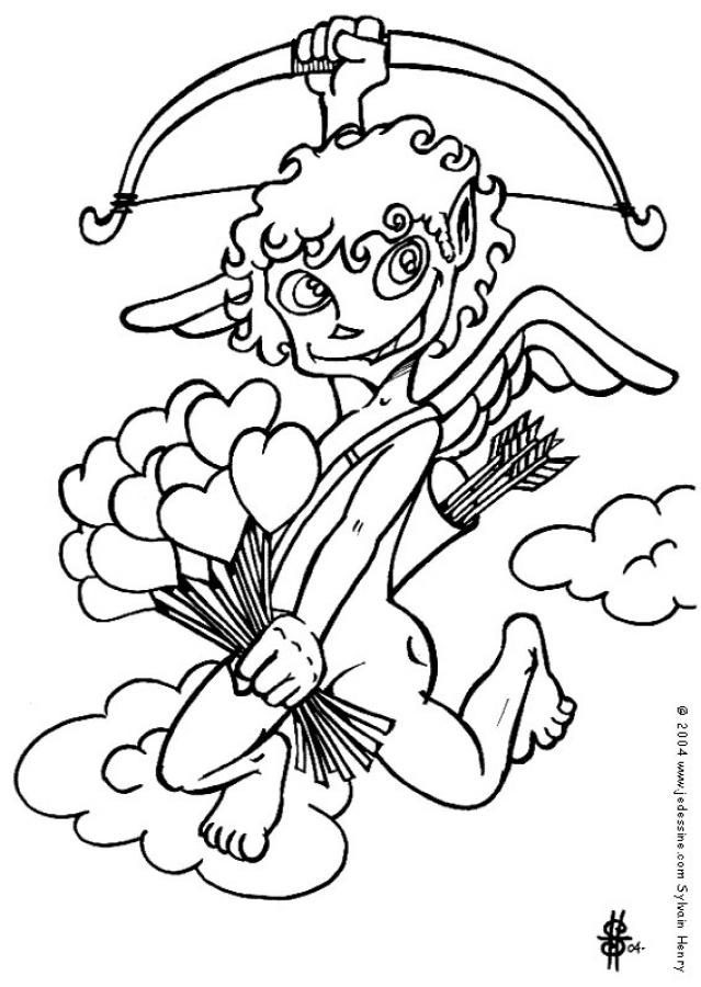 Valentine printable coloring pages