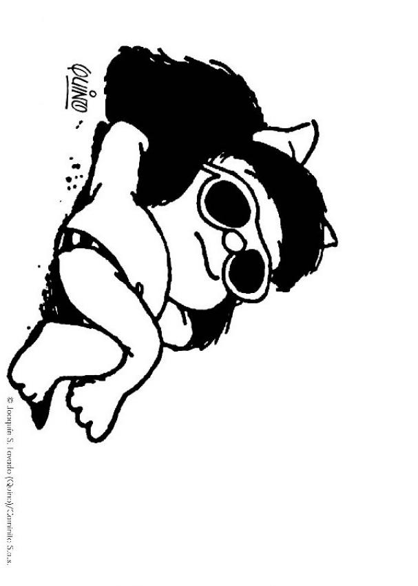 mafalda-on-holiday-coloring-page