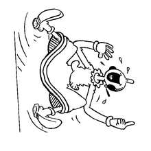 Funny Olive Oyl coloring page - Coloring - CARTOON CHARACTERS Coloring Pages - POPEYE THE SAILOR coloring pages