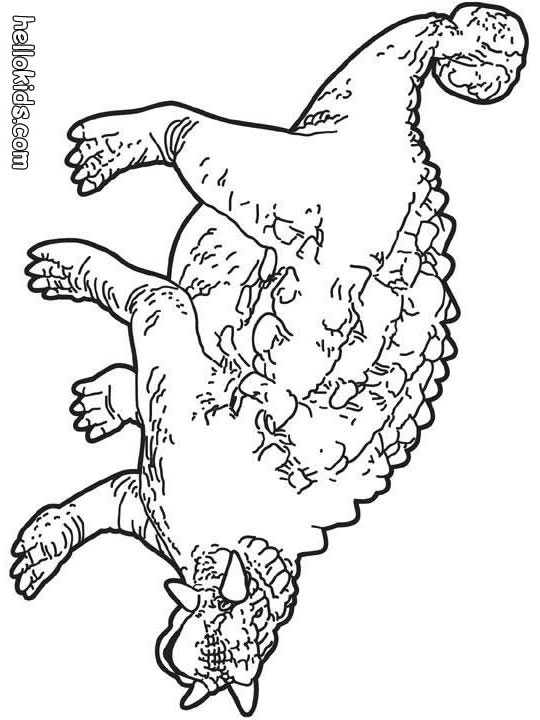 prehistoric-ankylosaurus-coloring-page