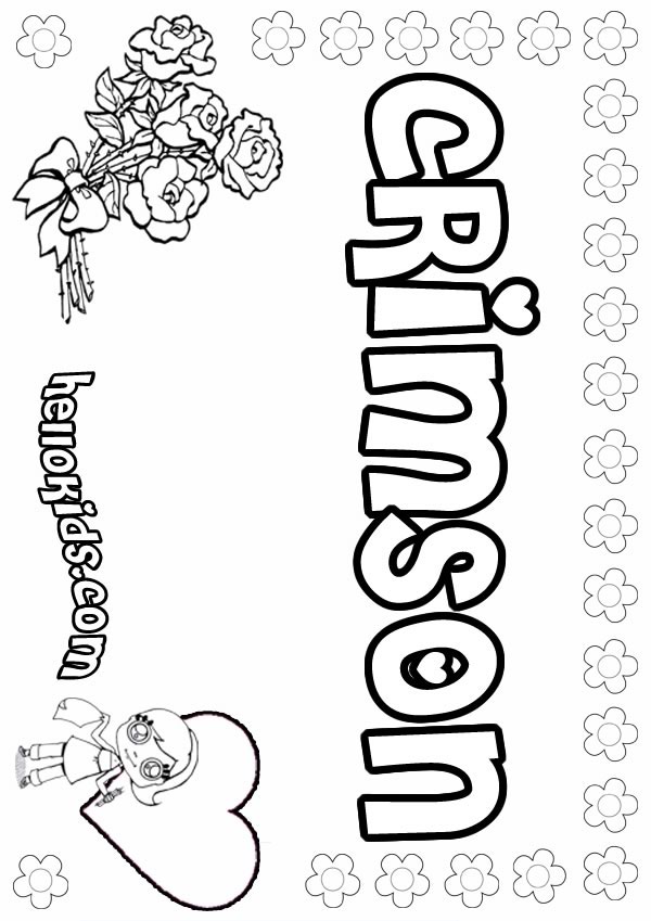 crimson-girl-name