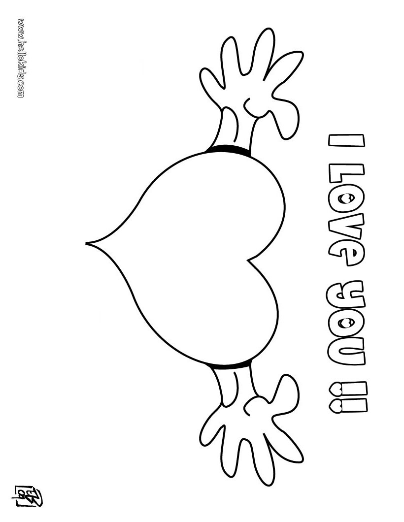 i love you coloring pages printable - photo #44