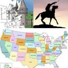 Geography coloring pages - Coloring