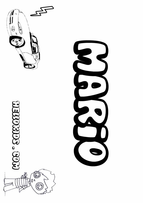 Coloriage Super Mário Bros - Mário Bros - Just Color Crianças : Páginas  para colorir para crianças