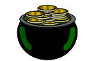 Pot of gold animated gifs - Drawing - ANIMATED GIFS - ST. PATRICK'S DAY animated gifs