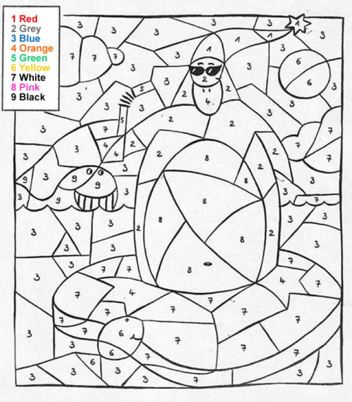 man-color-by-number