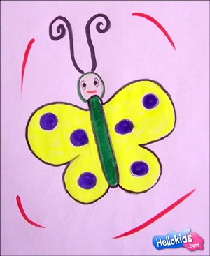 how-to-draw-yellow-butterfly