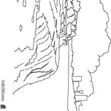 Niagara Falls coloring page - Coloring page - COUNTRIES Coloring Pages - THE UNITED STATES symbols coloring pages