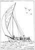 Egyptian boat coloring page - Coloring - Countries and Cultures Coloring Pages - Egypt coloring pages