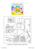 Left handed coloring page