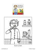 Brosh my teeth coloring page