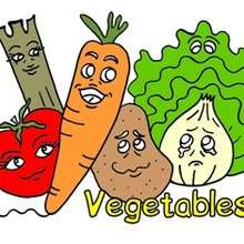 New Vegetable coloring pages - News