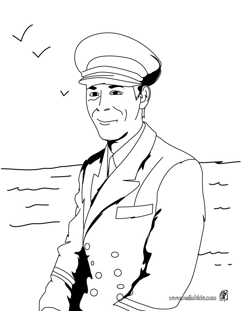 sailer coloring pages - photo #16