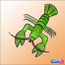 How to draw a lobster - Draw - HOW TO DRAW - How to draw ANIMALS - How to draw SEA ANIMALS