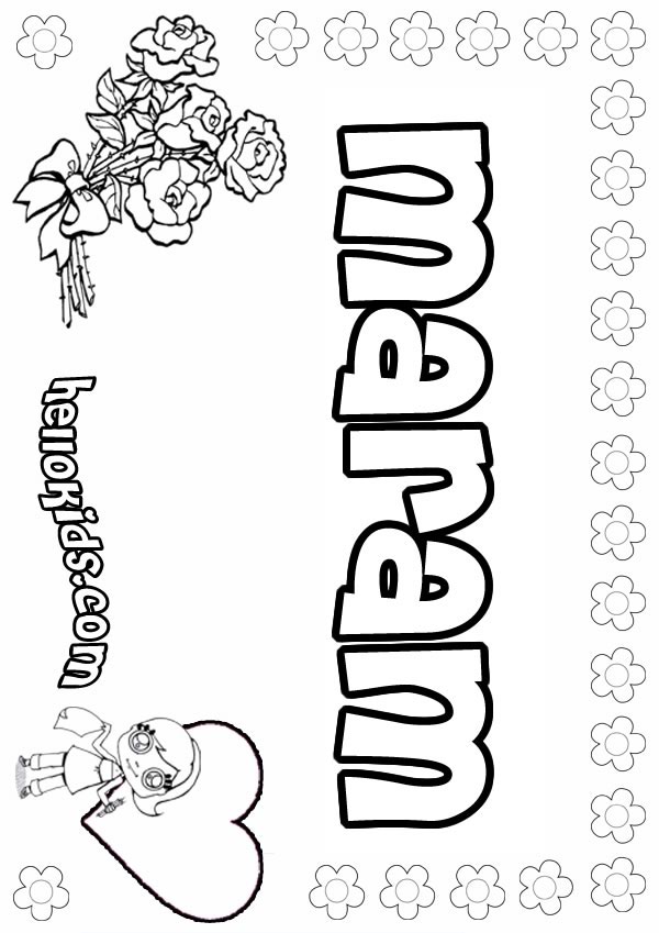 maram-girl-coloring-page