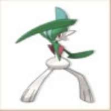 Gallade coloring page