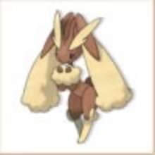Lopunny coloring page