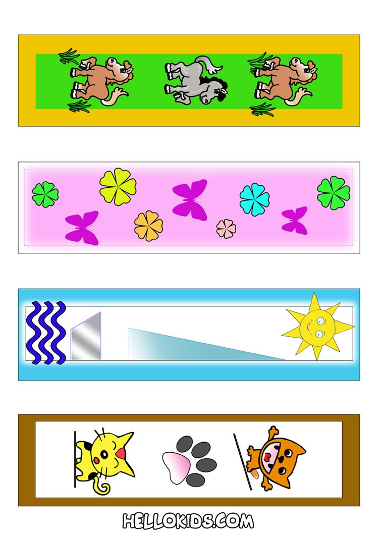 animals-bookmarks-coloring-page