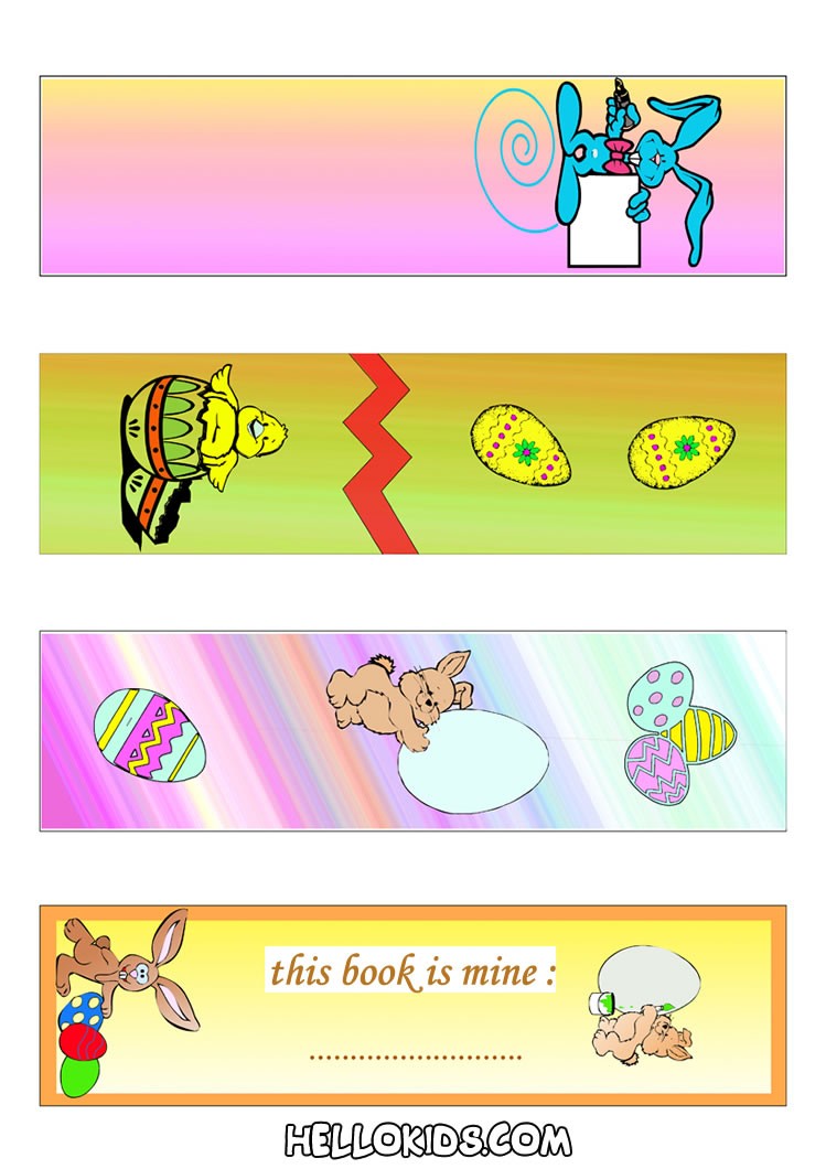 easter-bookmarks-coloring-page