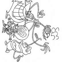 All the Space Goofs coloring page - Coloring - CARTOON CHARACTERS Coloring Pages - SPACE GOOFS coloring pages