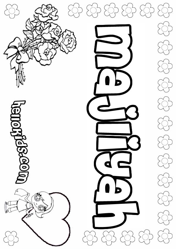majliyah-girl-coloring-page