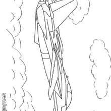 Fighter plane coloring page - Coloring - Transportation coloring pages - Army vehicles coloring pages