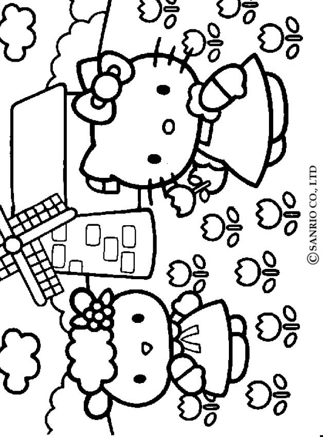 hello-kitty-picking-the-flowers