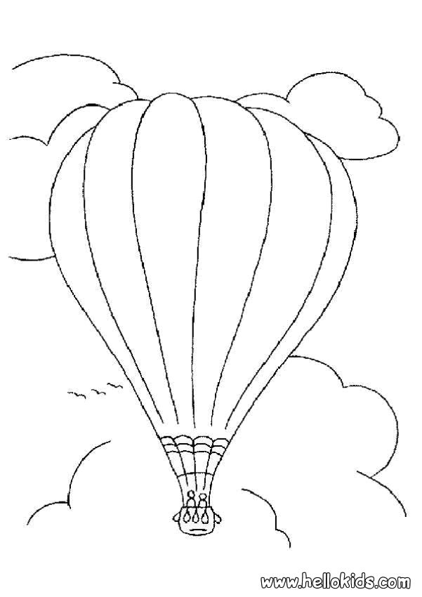 Ballooning coloring pages - Hellokids.com