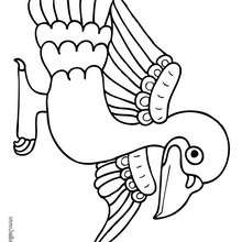 Pigeon coloring page