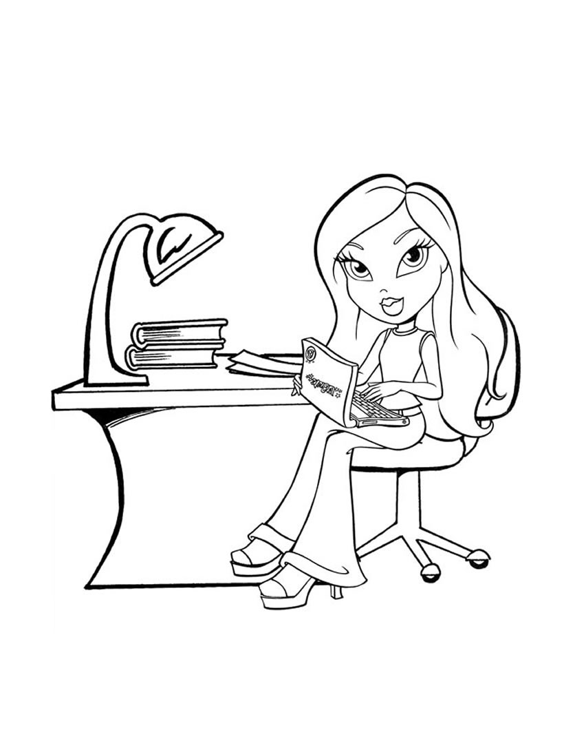 bratz-with-her-computer-coloring-page