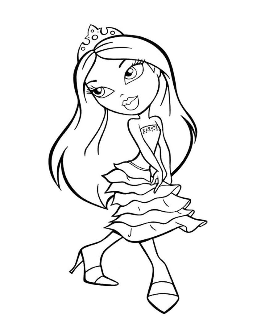 Check It Bratz Coloring Pages Jade Most Popular Ww2 Coloring Pages 