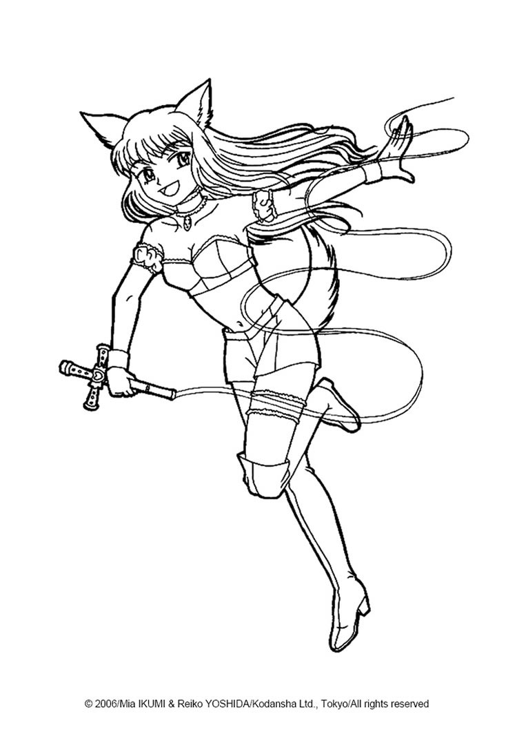 Tokyo Mew Coloring Pages Printable