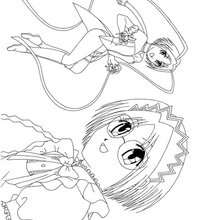 Lettuce Midorikawa coloring page - Coloring - Cartoon Characters Coloring Pages - Tokyo Mew Mew coloring pages