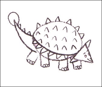 ankylosaurus-step4