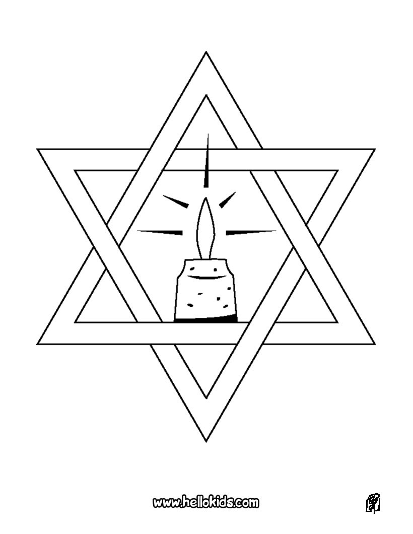 star of david coloring page source vgy