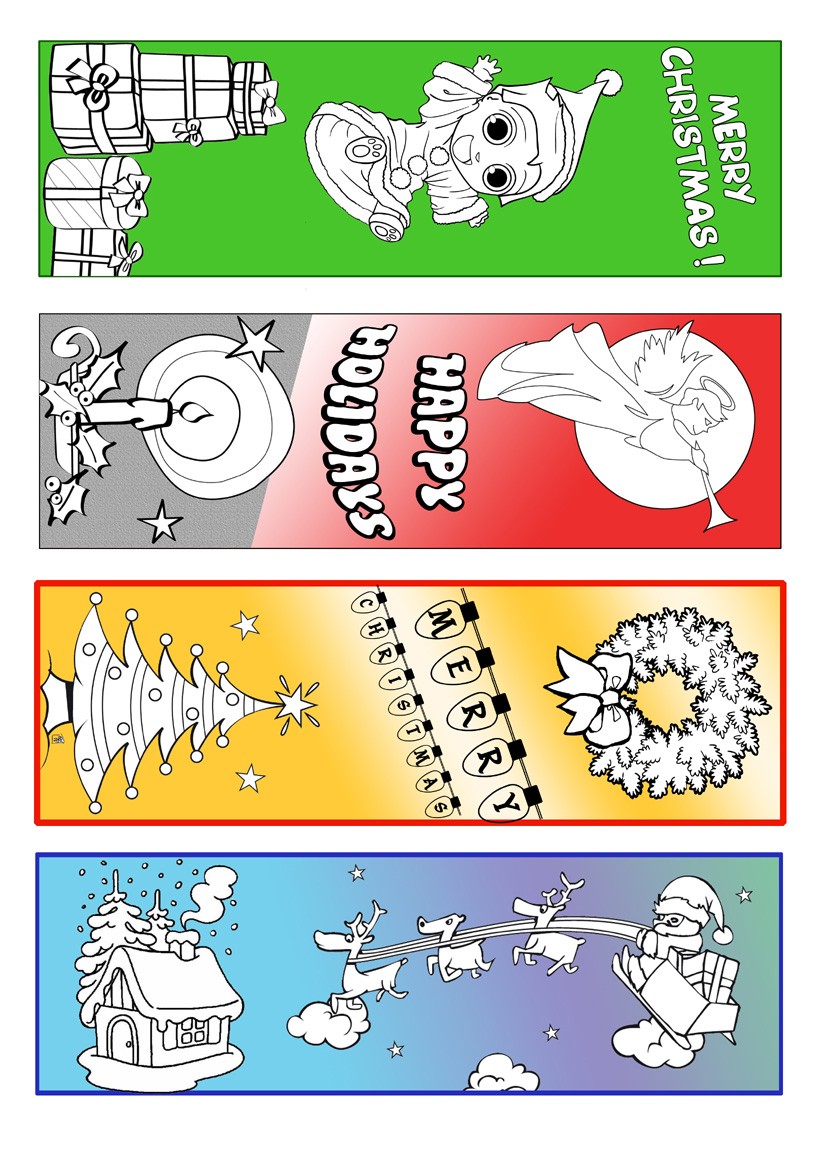 half-colored-christmas-bookmarks