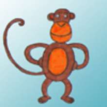 How to draw a monkey