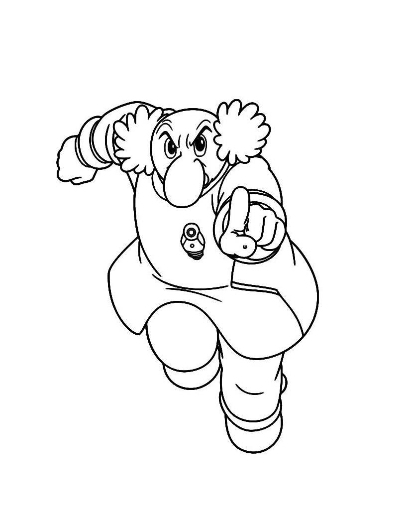 professor-ochanomizu-coloring-page