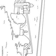Avignon bridge coloring page - Coloring page - COUNTRIES Coloring Pages - FRANCE coloring pages