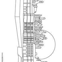 Castle of Loire coloring page - Coloring page - COUNTRIES Coloring Pages - FRANCE coloring pages