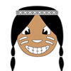 Indian and western coloring pages - Holiday coloring pages - Coloring