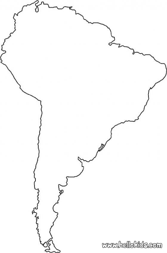 South America Flags Coloring Pages Page Latin American