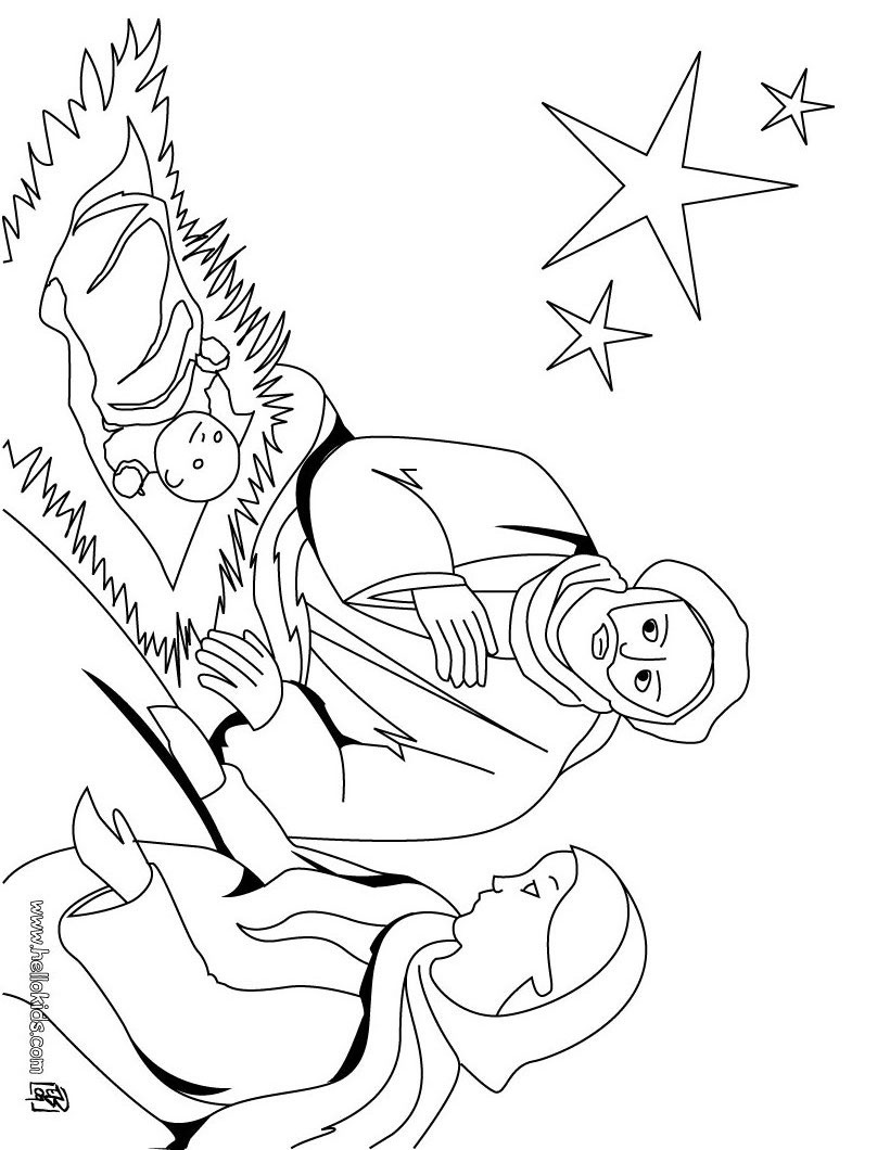 Joseph Colouring Pages