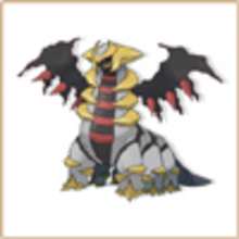 Giratina pokemon coloring page