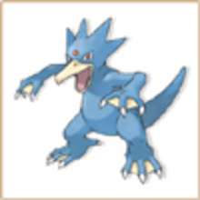 Golduck coloring page - Coloring page - MANGA coloring pages - POKEMON coloring pages - WATER POKEMON coloring pages