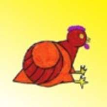 How to draw a hen