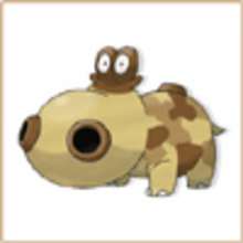 Hippopotas pokemon coloring page