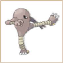 Hitmonlee pokemon coloring page